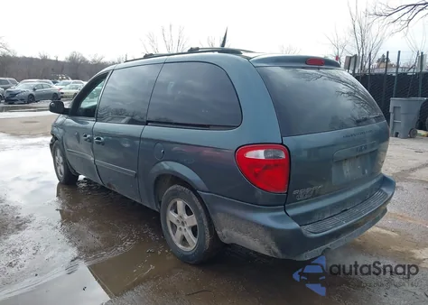 2007 Dodge Grand Caravan Sxt z USA, uszkodzony, nr VIN 2D4GP44L87R284339